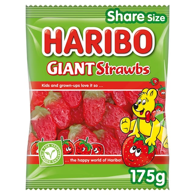 Giant Strawbs Sweets Share Bag