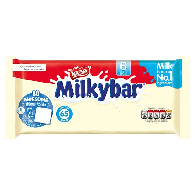 White Chocolate Bar Pack