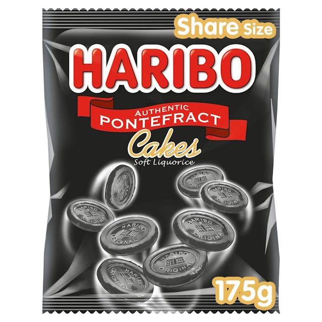 Pontefract Cakes Soft Liquorice Sweets Share Bag