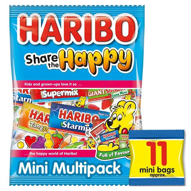 Share The Happy 11 Mini Bags Sweets Multipack
