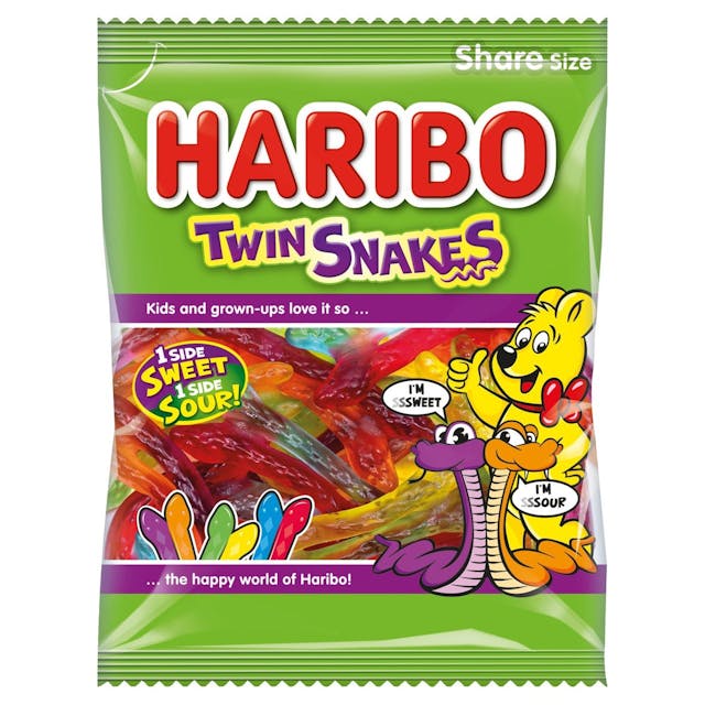 Twin Snakes Sweets Share Bag