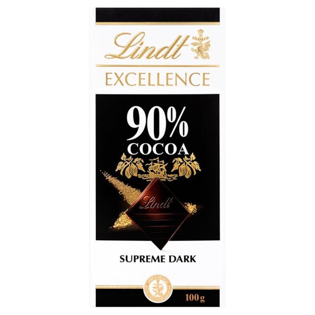 90% Dark Supreme Chocolate Bar
