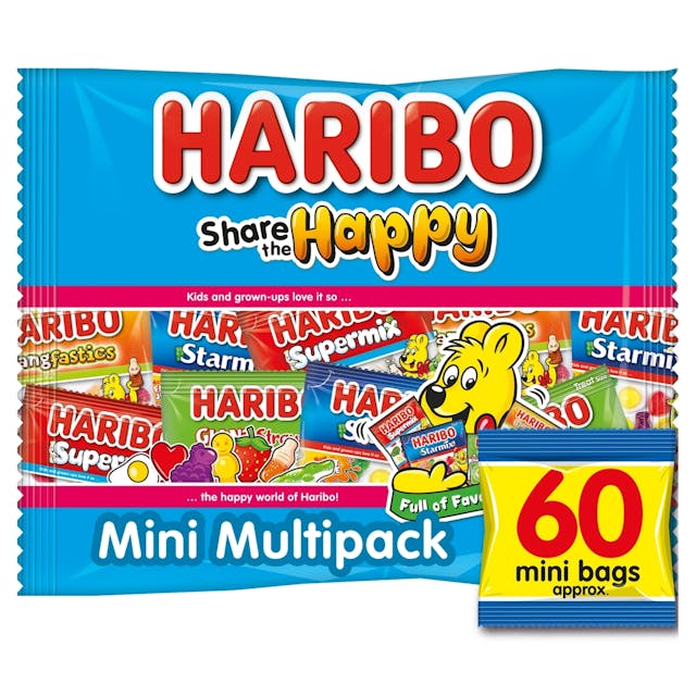 Share The Happy Mini Bags Sweets Multipack