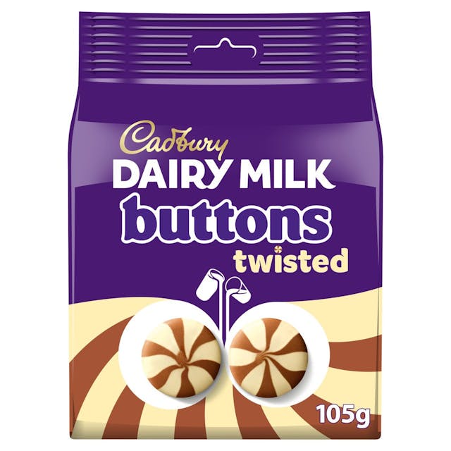 Dairy Milk Buttons Twisted
