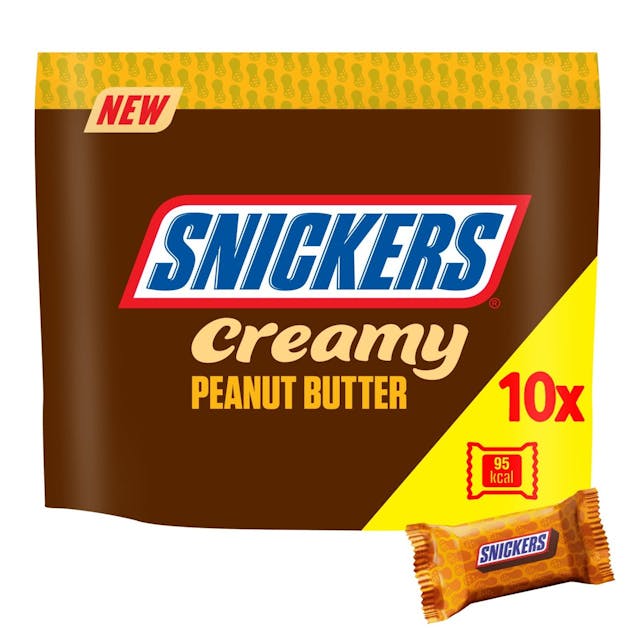 Creamy Peanut Butter & Milk Chocolate Snack Bars Multipack