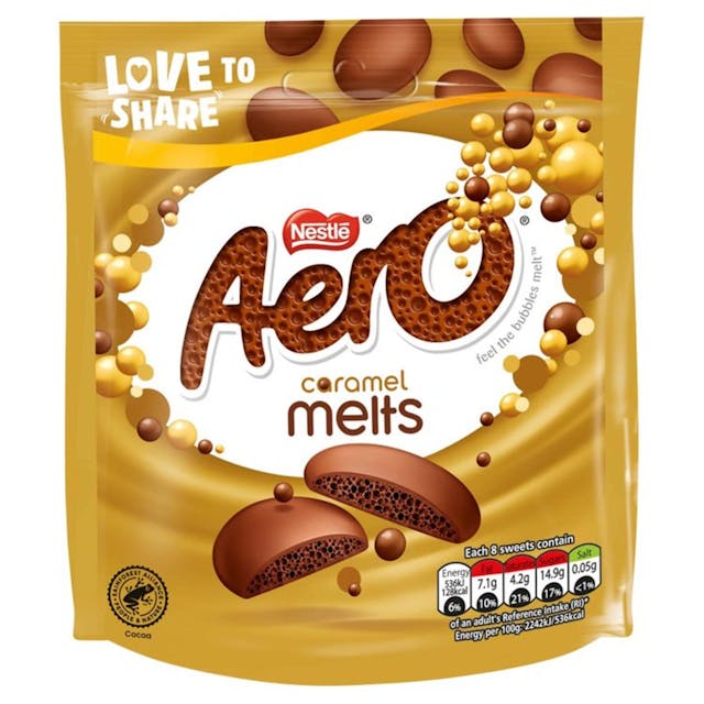 Melts Caramel Chocolate Sharing Bag