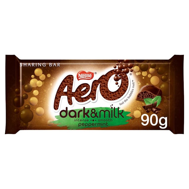 Dark & Milk Peppermint Chocolate Sharing Bar