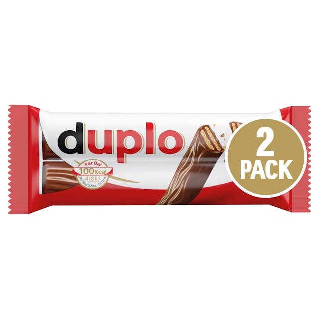 Duplo Milk Chocolate Biscuit Bars