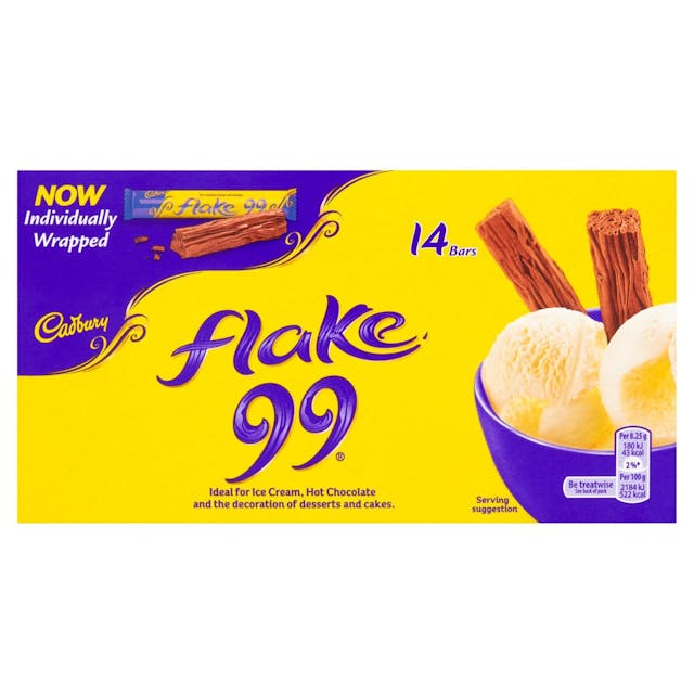 Flake 99 Chocolate Bar 14 Pack