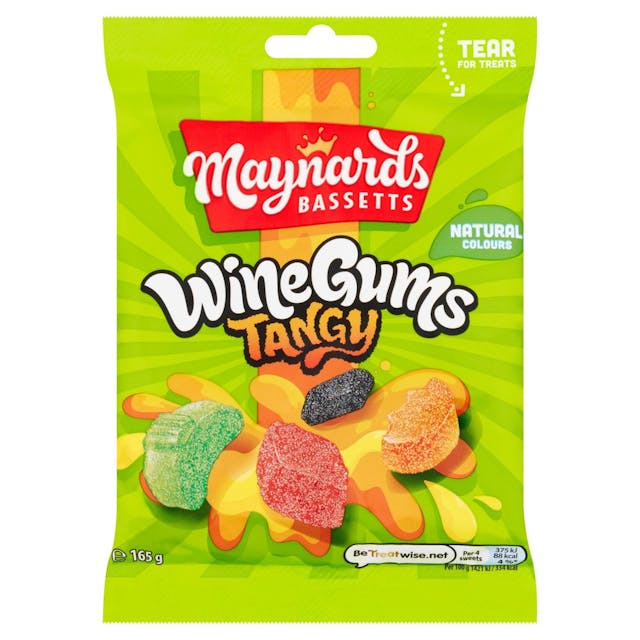 Wine Gums Tangy Sweet Bag