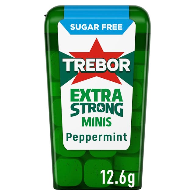 Extra Strong Minis Sugar Free Peppermint Flavour